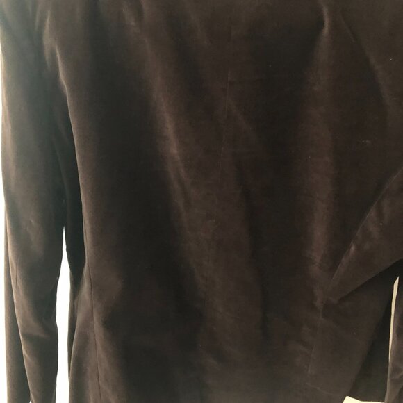 100% cotton velvet blazer - Picture 5 of 6